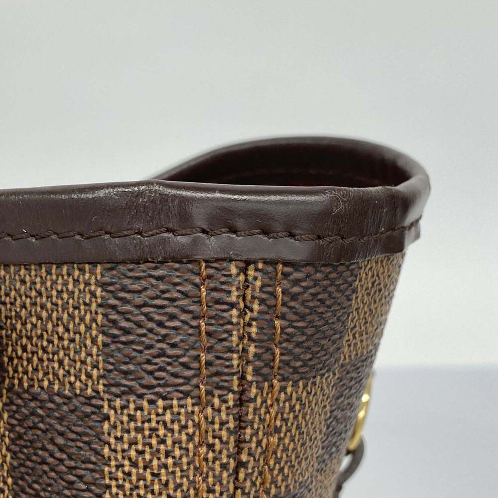 LOUIS VUITTON Brown Damier Neverfull MM Tote Bag - Picture 7 of 13